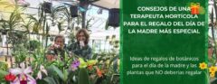 5 ideas de una terapeuta horticola para un regalo de la madre especial y algún consejo más